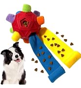 CIIVURR Snuffle Ball for Dog Toys Unbreakable Upgrade Ball Interactive Toy Foraging Snuffle Mat P...