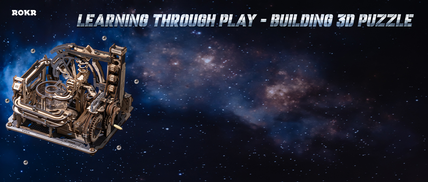 ROKR 3D PUZZLE LGC01 MARBLE SPACESPORT