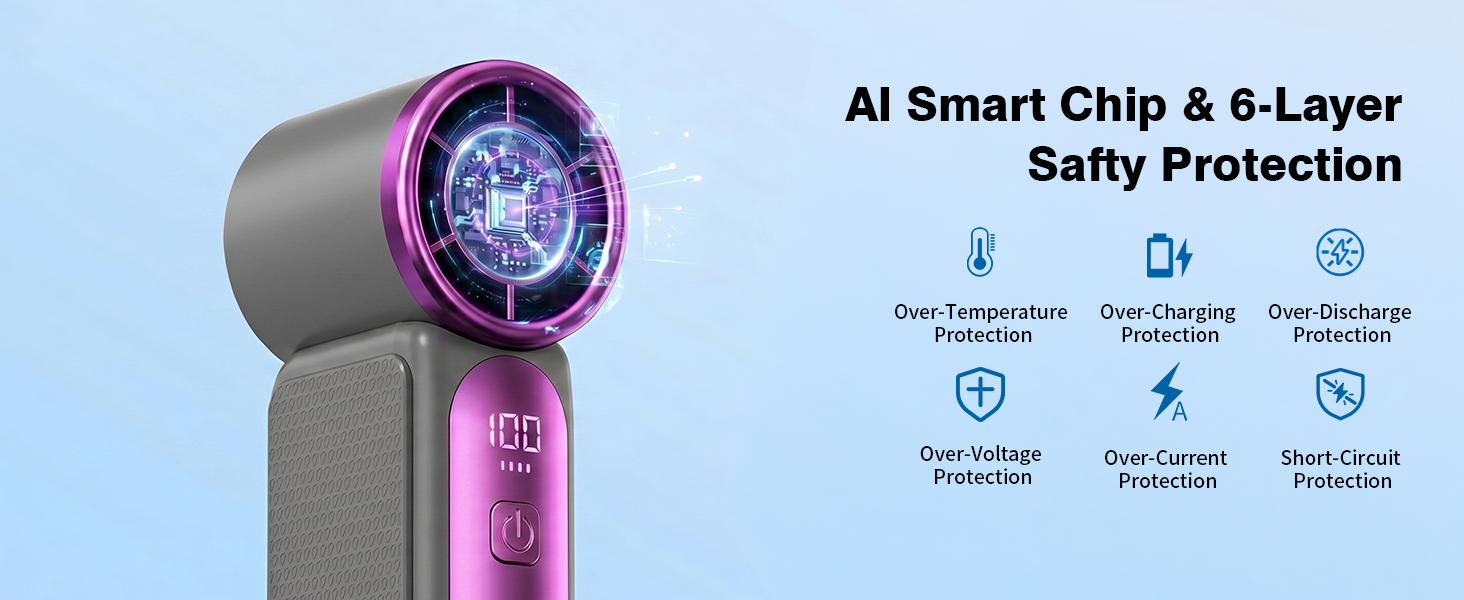 portable fan rechargeable