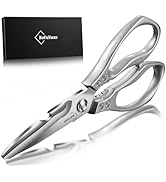 BoFuYuan Kitchen Scissors for Food 9''.Heavy Duty Kitchen Scissors All Purpose.Multipurpose Sharp...