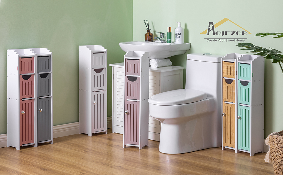 bathroom storage cabinet