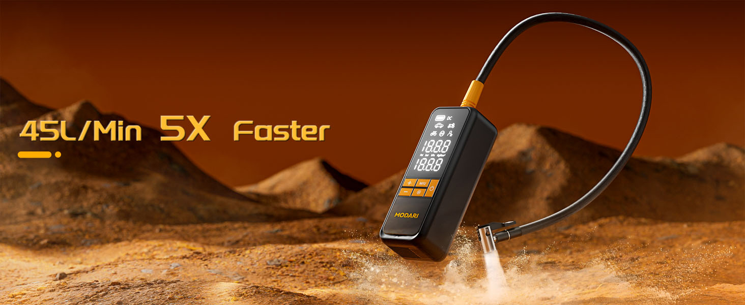 MODARI Tire Inflator Portable Air Compressor