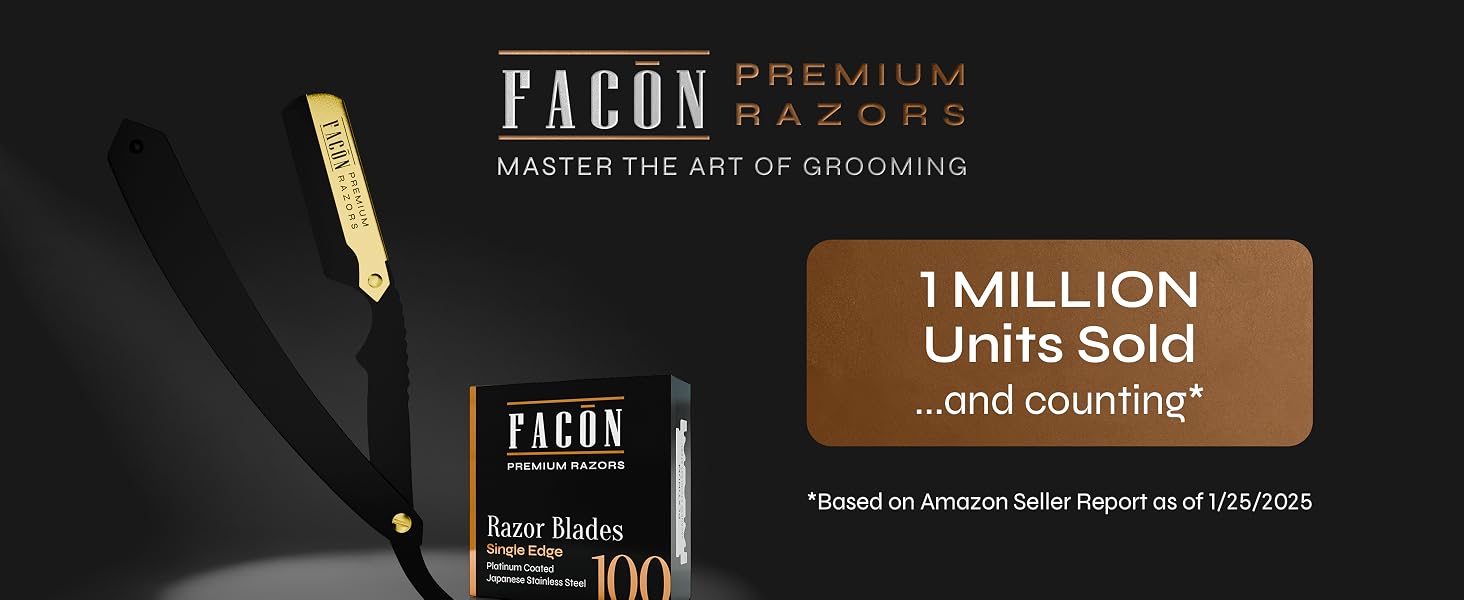 Facón Straight Razors for Men