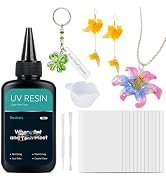 Resiners 100g UV Resin with 12Pcs Shrink Paper for DIY Crafting &amp; Casting | Casting Resin, DIY Cr...