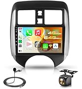 4G+64G Android Stereo for Nissan Versa Note 2014-2018 Radio Upgrade 9 Inch Touch Screen Head Unit...