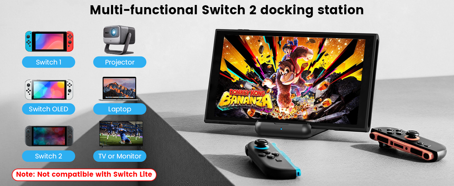 TV Dock Station for Switch 2