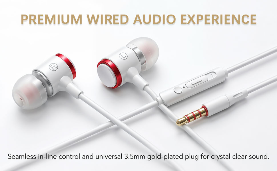 PREMIUM WIRED AUDIO EXPERIENCE