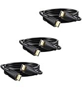 DoroJepi 8K HDMI Cable 6FT 3 Pack, Ultra High Speed HDMI Cable 2.1 Supports 8K@60Hz, 4K@120Hz, 48...