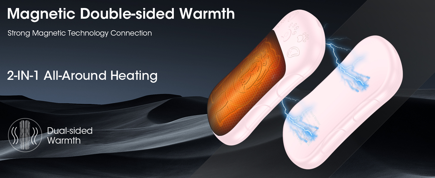 hand warmers rechargeable 2 pack hand warmers gifts for men women camping travel essentials