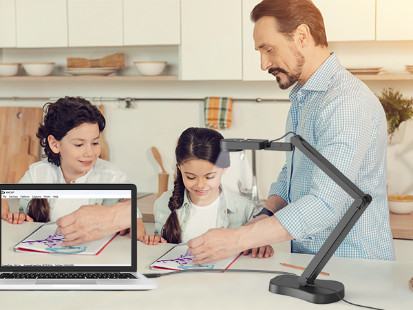 USB document camera teachers classroom teaching 8mp 4K art gift webcam school