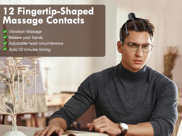 electric scalp massager