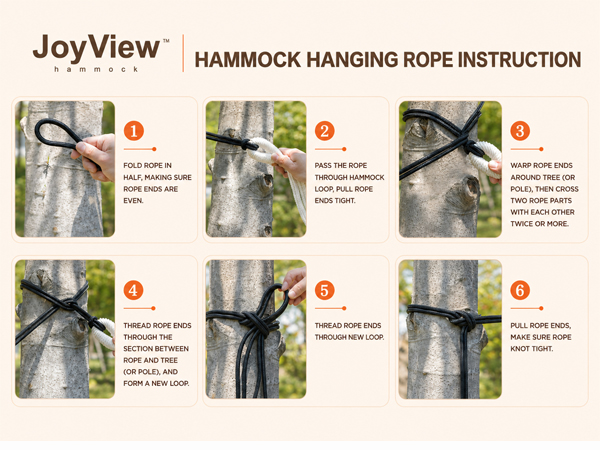 JoyView Brazilian Double Hammock