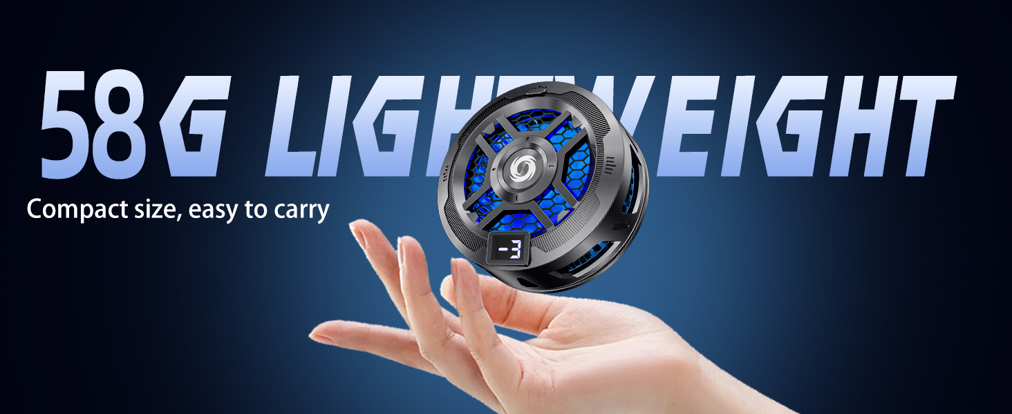 magnetic phone cooler