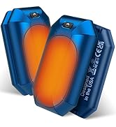 AI Hand Warmers Rechargeable 2 Pack, Portable Electric Rechargeable Hand Warmer, 20Hrs Long Heati...