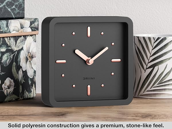 DESKTOP CLOCK ANALOG CLOCK TABLE CLOCK DESK CLOCK SMALL CLOCK BATTERY OPERATED CLOCK
