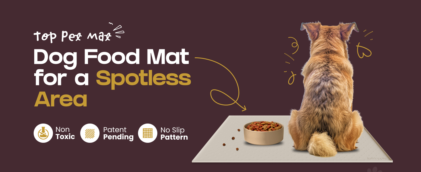 PetHappily Dog Food Mat 