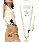 VVAAGG Cell Phone Lanyard for iPhone: Adjustable Phone Strap Crossbody Neck and Wrist Strap Anti-...