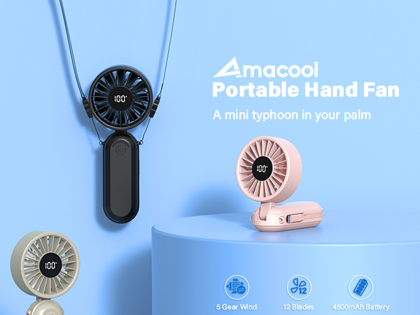 small portable handheld fan