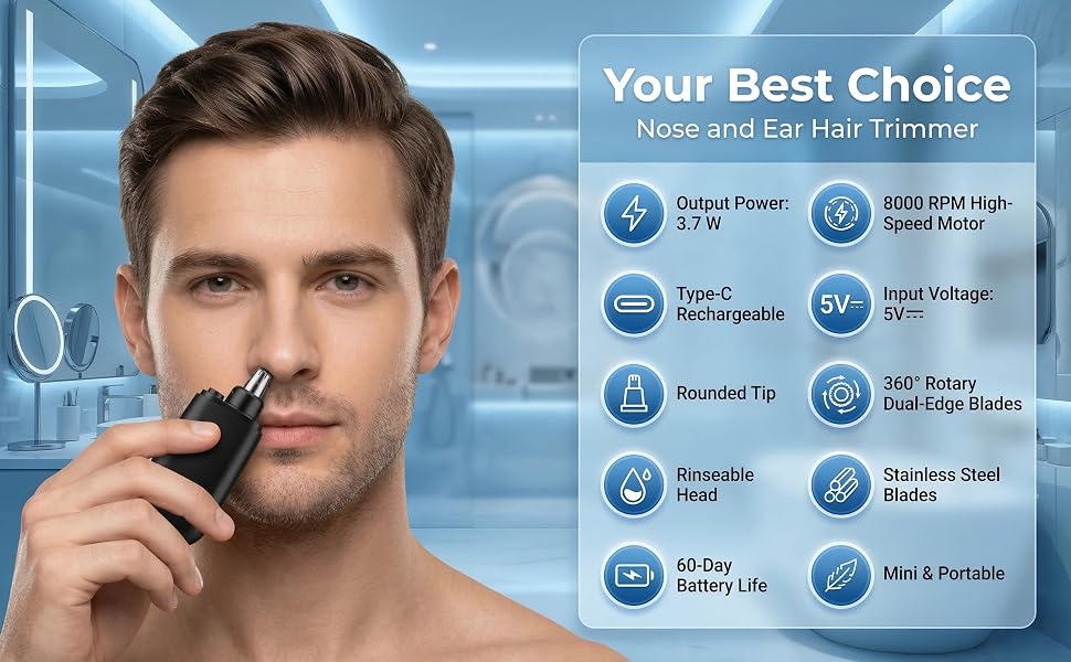 nose hair trimmer for men