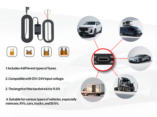 Low voltage protection: 12V/24V
