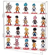 AITEE Acrylic Display Case for Mini Funko Pop Figures, Clear Wall Mounted or Desktop 4 Layer Stor...