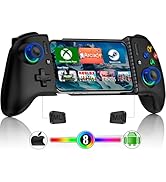 Mocagen Mobile Gaming Controller, MC2 Phone Controller for iPhone/Android Handheld Gaming with Pr...