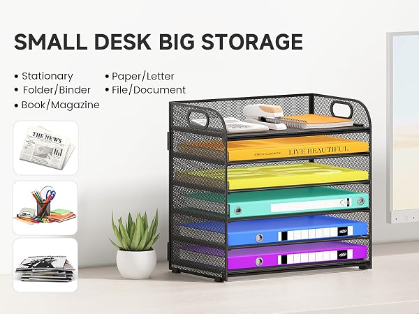 The paper tray is perfect for use at home, in schools, classrooms, and offices.
