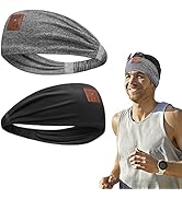 Sleep Headphones, 2pcs Bluetooth Headband Headphones with Ultra-Thin Speakers Perfect for Side Sl...