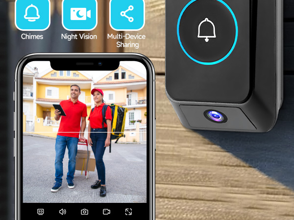 wireless video doorbell
