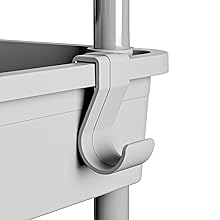 Rolling Cart with Hooks