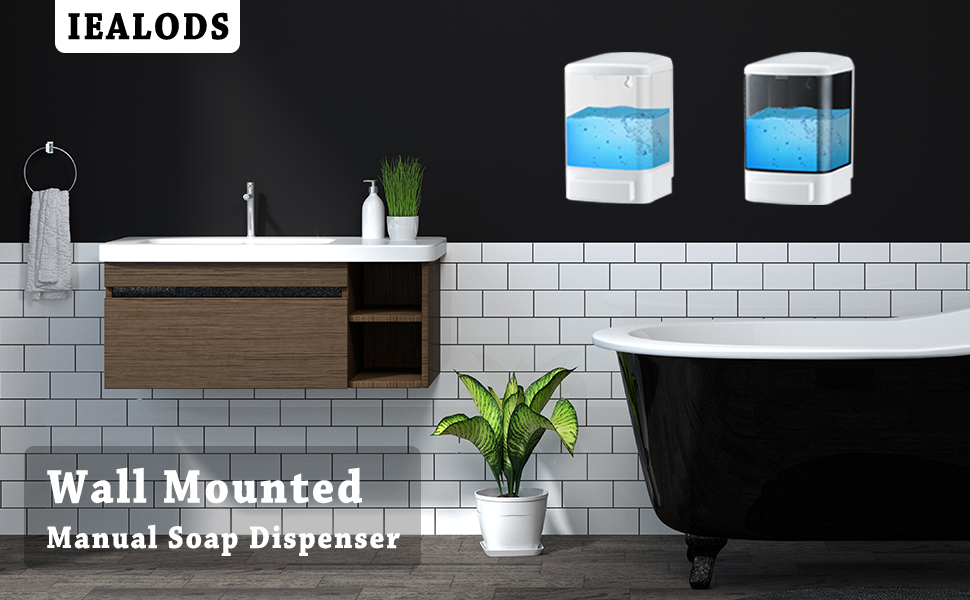 Manual Soap Dispenser Wall Mounted