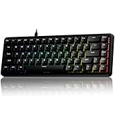 EWEADN Battle68 60% Gaming Keyboard Wired, Hall Effect Magnetic Switch Keyboard, Rapid Trigger Mo...