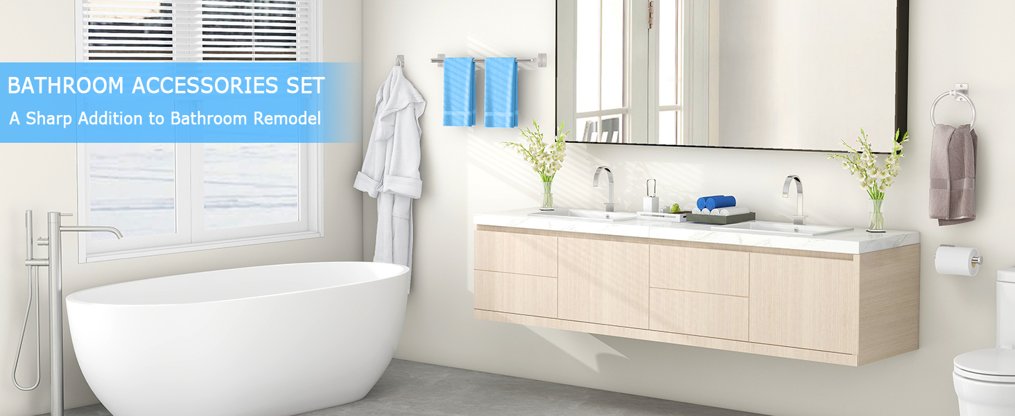 brushed nickel bathroom accessories