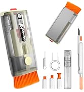 Walrfid Keyboard Cleaning Kit with Soft Brush, 12 in 1 Phone Cleaning Kit Screen Cleaner Spray an...