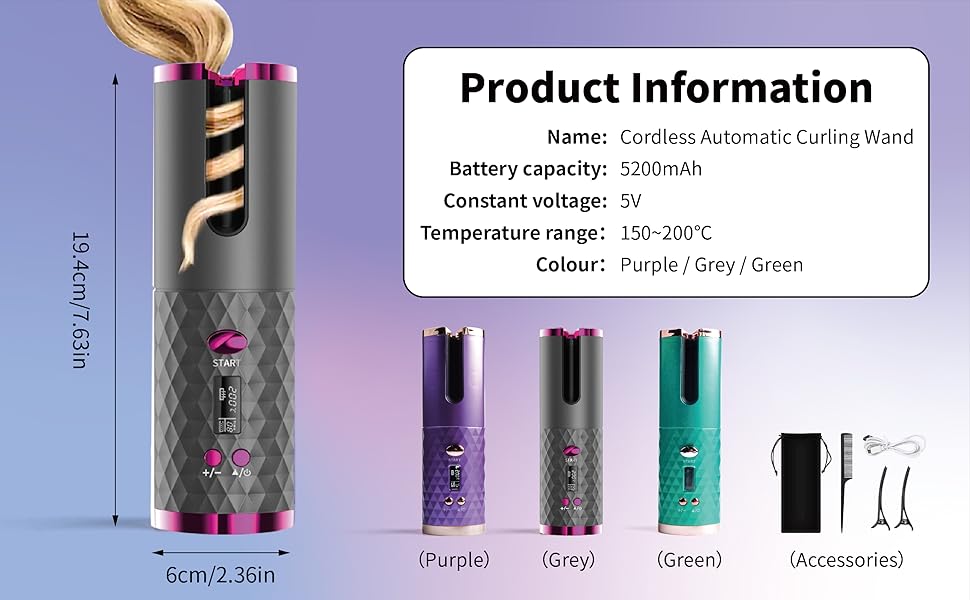 hair curling for stying