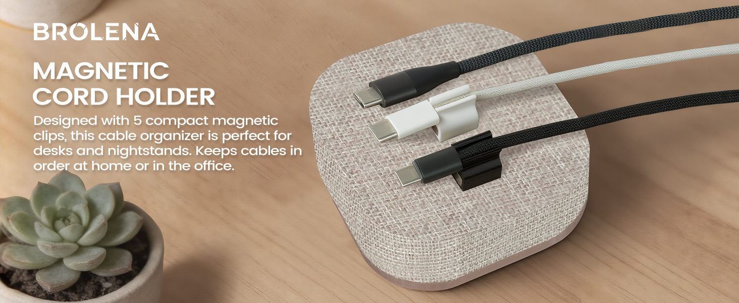magnetic cable holder