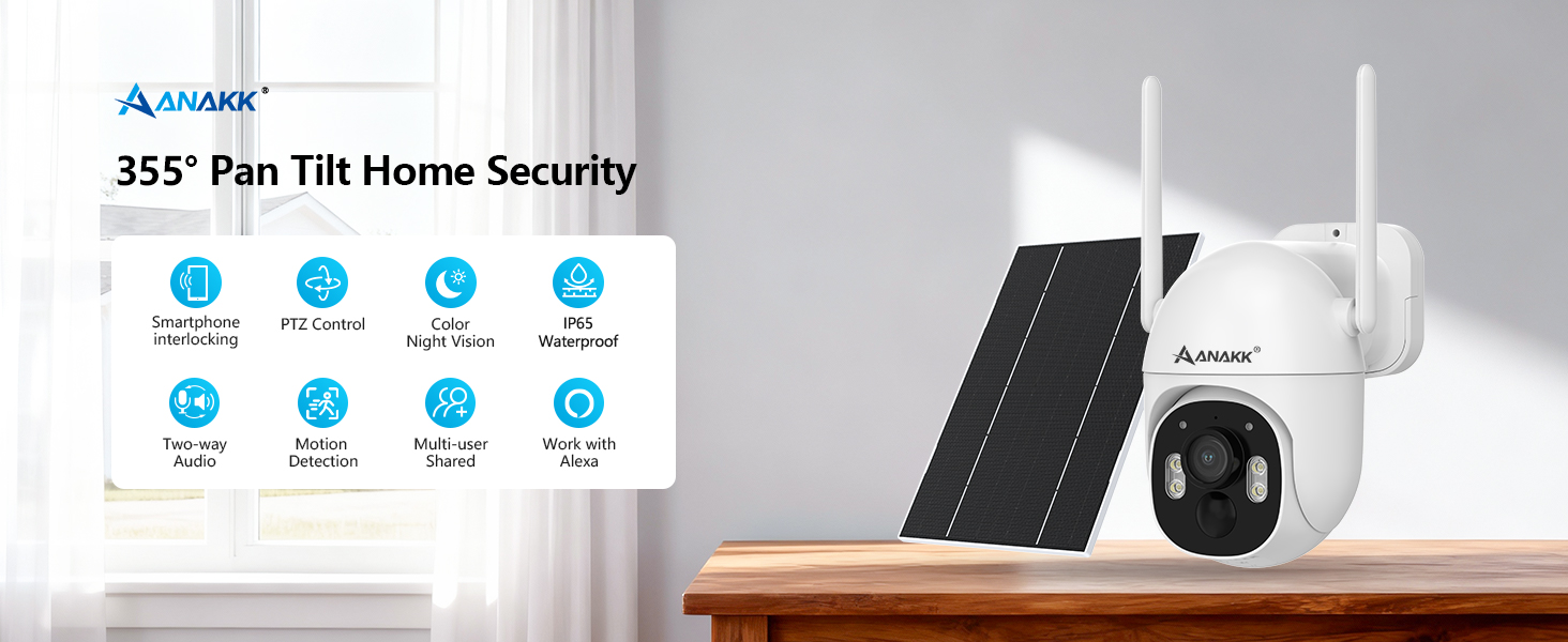 solar security camera wireless outdoor