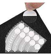 Hasefam 200Pcs Double Sided Tape for Acoustic Foam Panels, Removable Mounting Tape Wall Strong Ad...