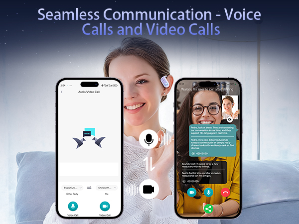 translating earbuds real time