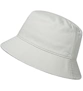 GADIEMKENSD 100% Cotton Bucket Hat - Unisex, UPF 50 Sun Protection, Lightweight, Packable