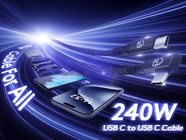 Flexible USB C to USB C 3.2 Gen 2x2 Cable 1Foot 6.6 feet 0.3m 2m 1.8m