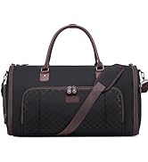 Convertible Garment Bags for Travel, Carry On Garment Duffle Bags for Women, Garment Bag with Sho...