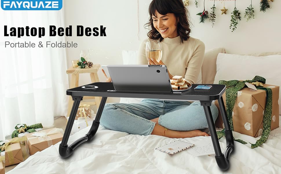 Fayquaze laptop bed desk