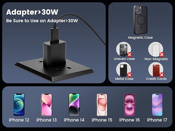 iphone charger fast charging