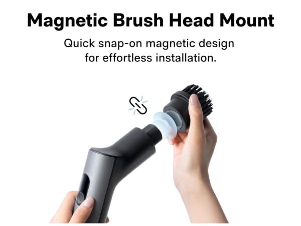 magnetic brush head mount