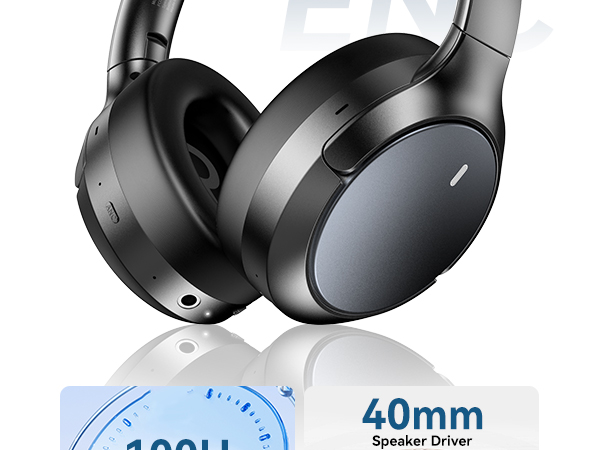 100h playtime 6 ENC clear call mic headphone
