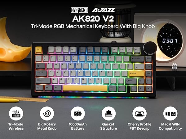 AK820 V2 Wireless Gaming Keyboard