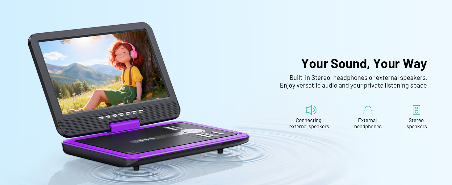 portable dvd player with screen