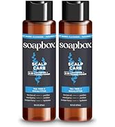 Soapbox Men's Scalp Care 2 in 1 Shampoo and Conditioner For Men, Natural Mens Shampoo and Conditi...