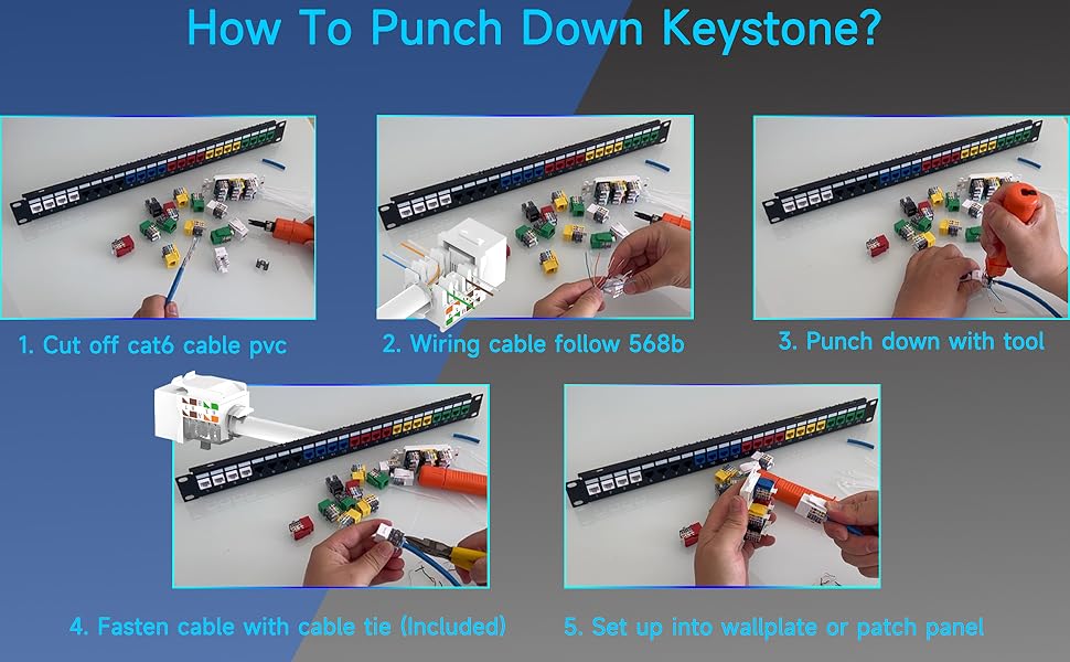 cat6 UTP KEYSTONE jacks